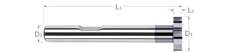 Square - Reduced Shank-Keyseat Cutters